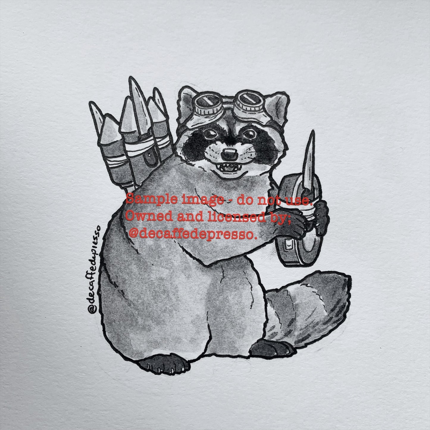 Artificer raccoon (DnD)