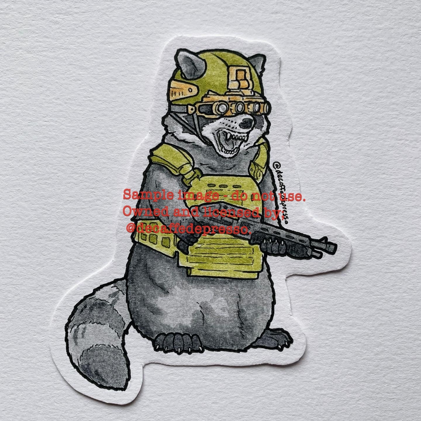 Platoon raccoon SPAS-12