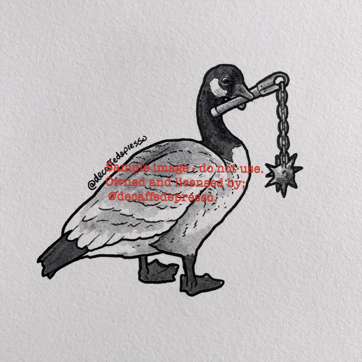 Flail goose