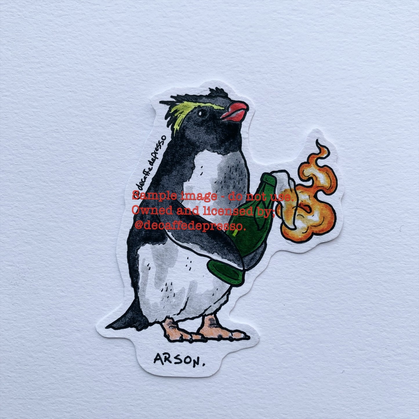 Arson penguin