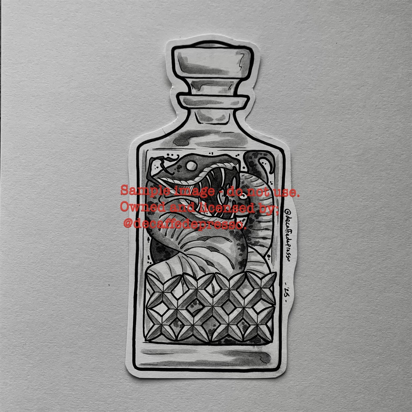 Snake bottle