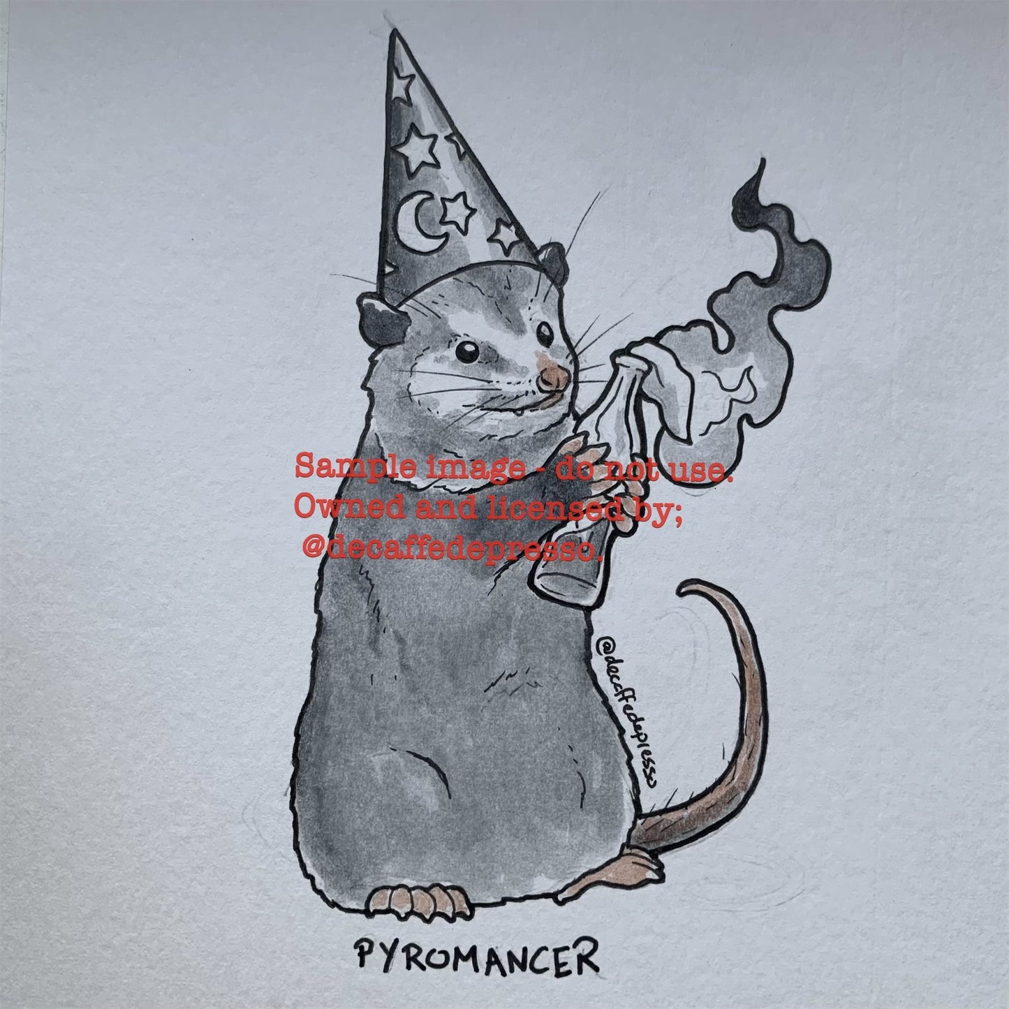 Pyromancer opossum