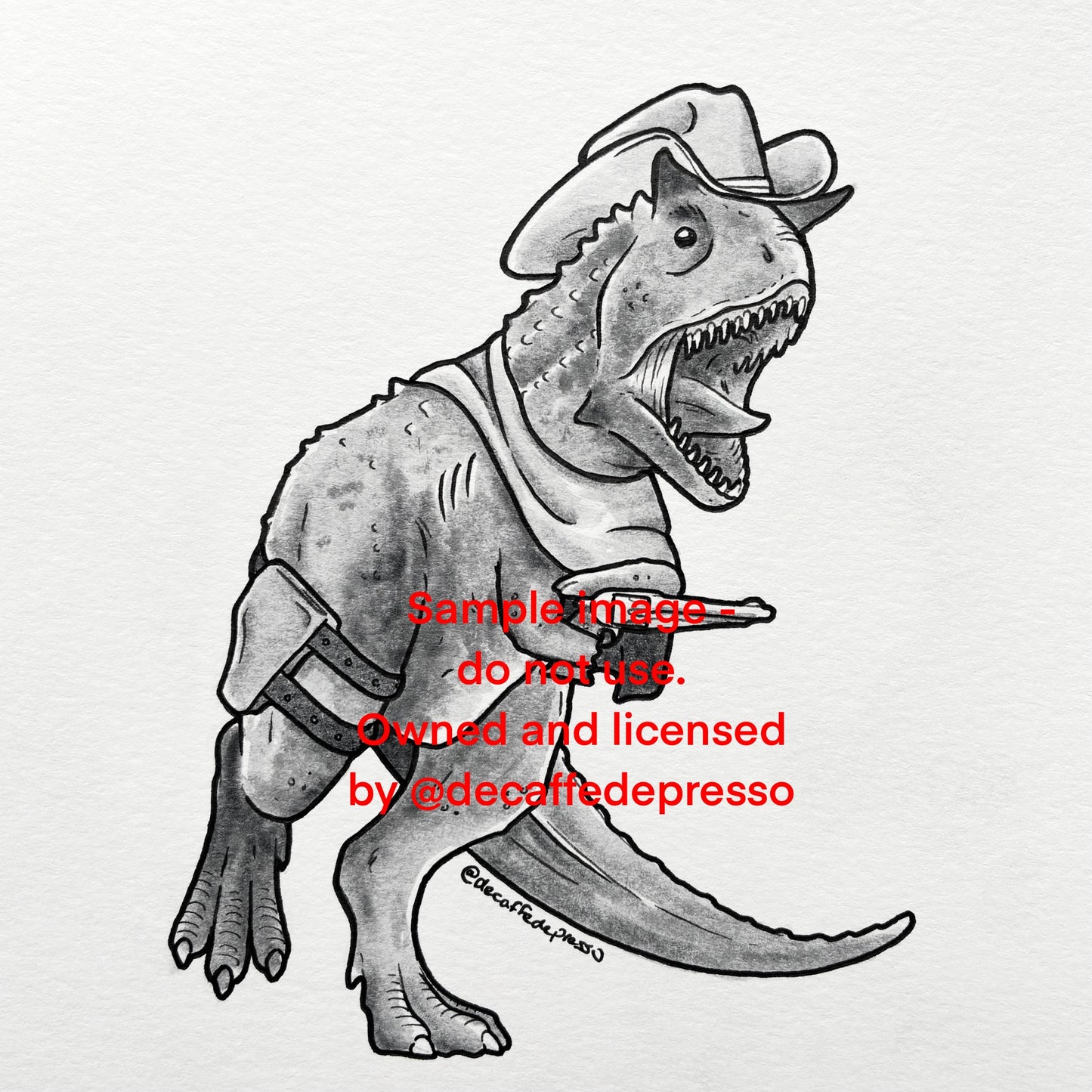 Cowboy dinosaur (Carnotaurus)