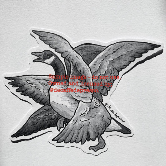 Biblically accurate goose