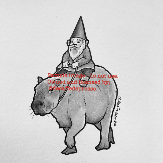 Gnome capybara