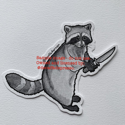 Knife raccoon 1