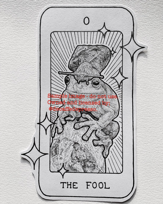 Tarot frog