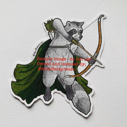 Legolas raccoon (LOTR)