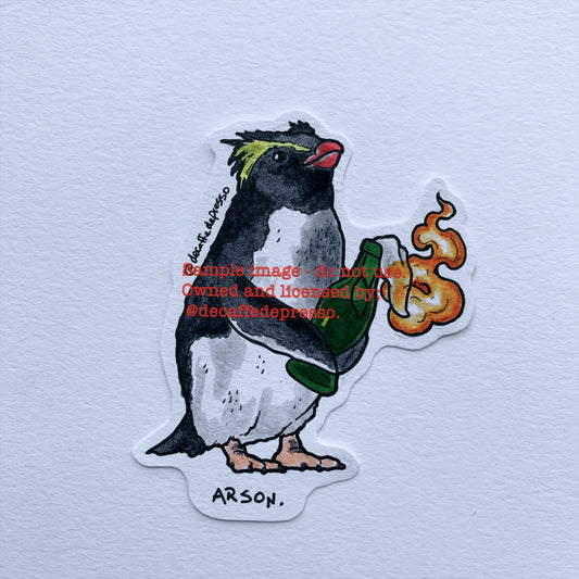 Arson penguin