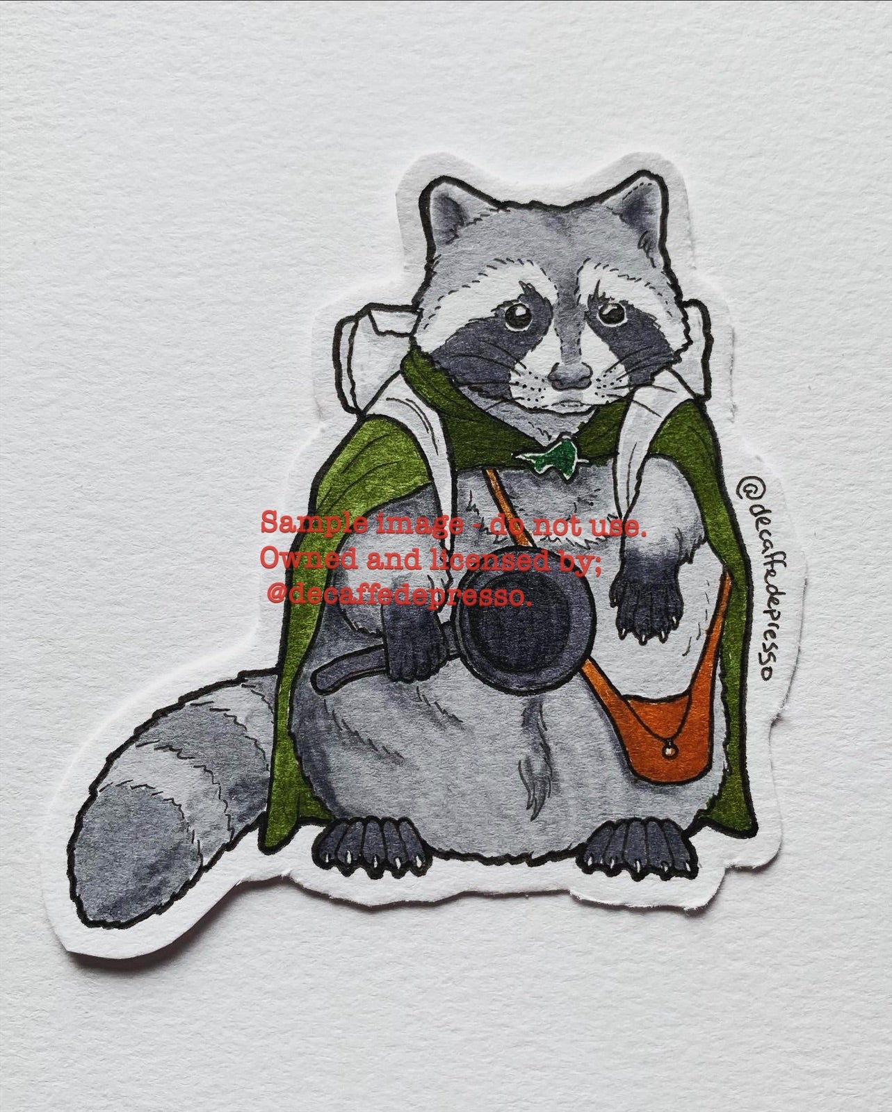 Samwise raccoon (LOTR)