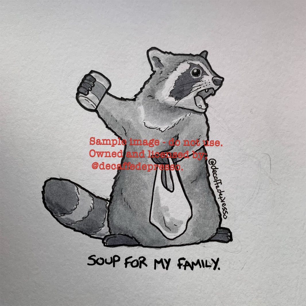 Armed and dangerous raccoons – Decaffedepresso