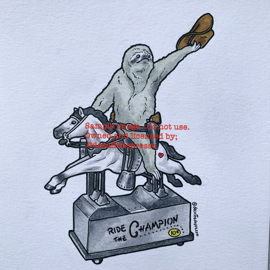 Cowboy sloth
