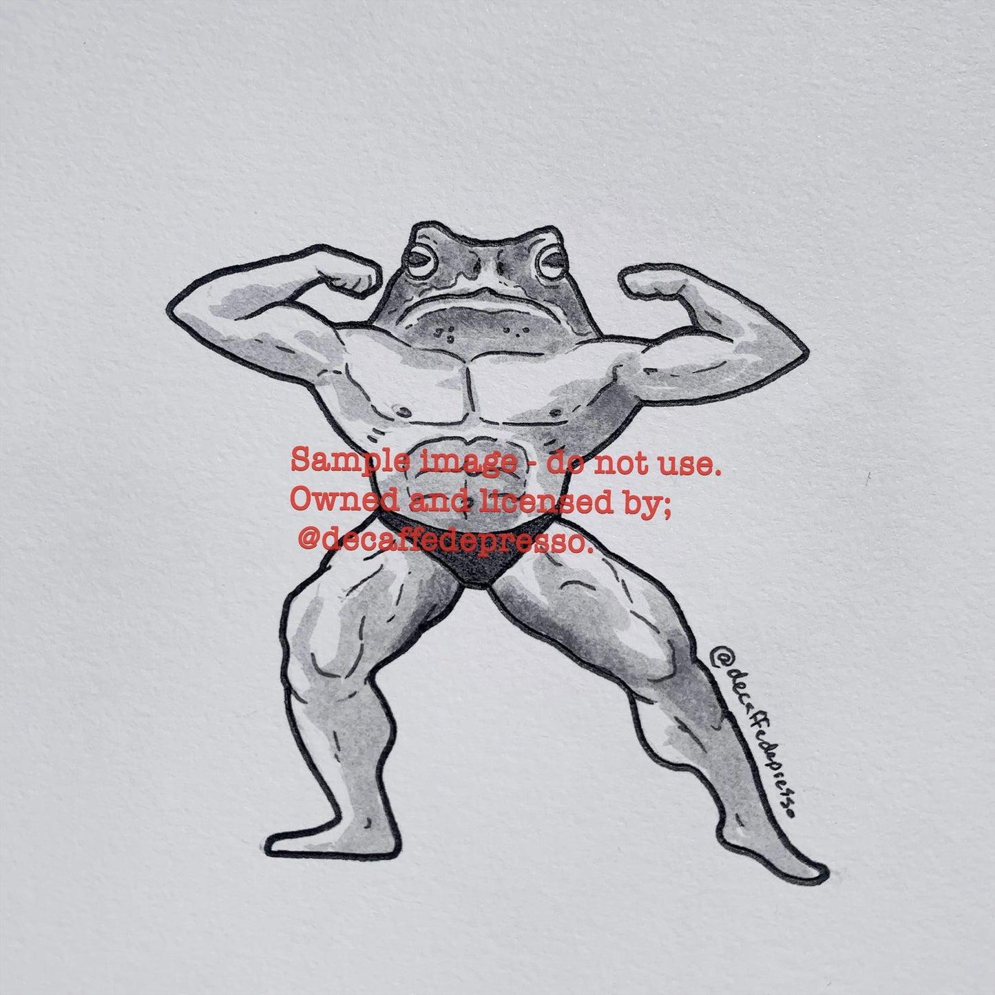Buff frog 1