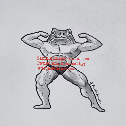 Buff frog 1