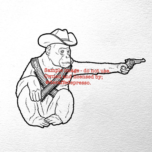 Cowboy chimp 1