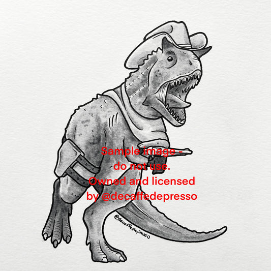 Cowboy dinosaur (Carnotaurus)
