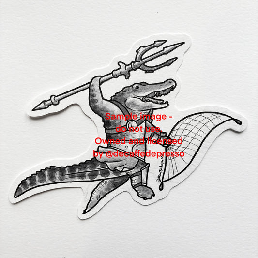Gladiator alligator 2 (Gladi-gator)