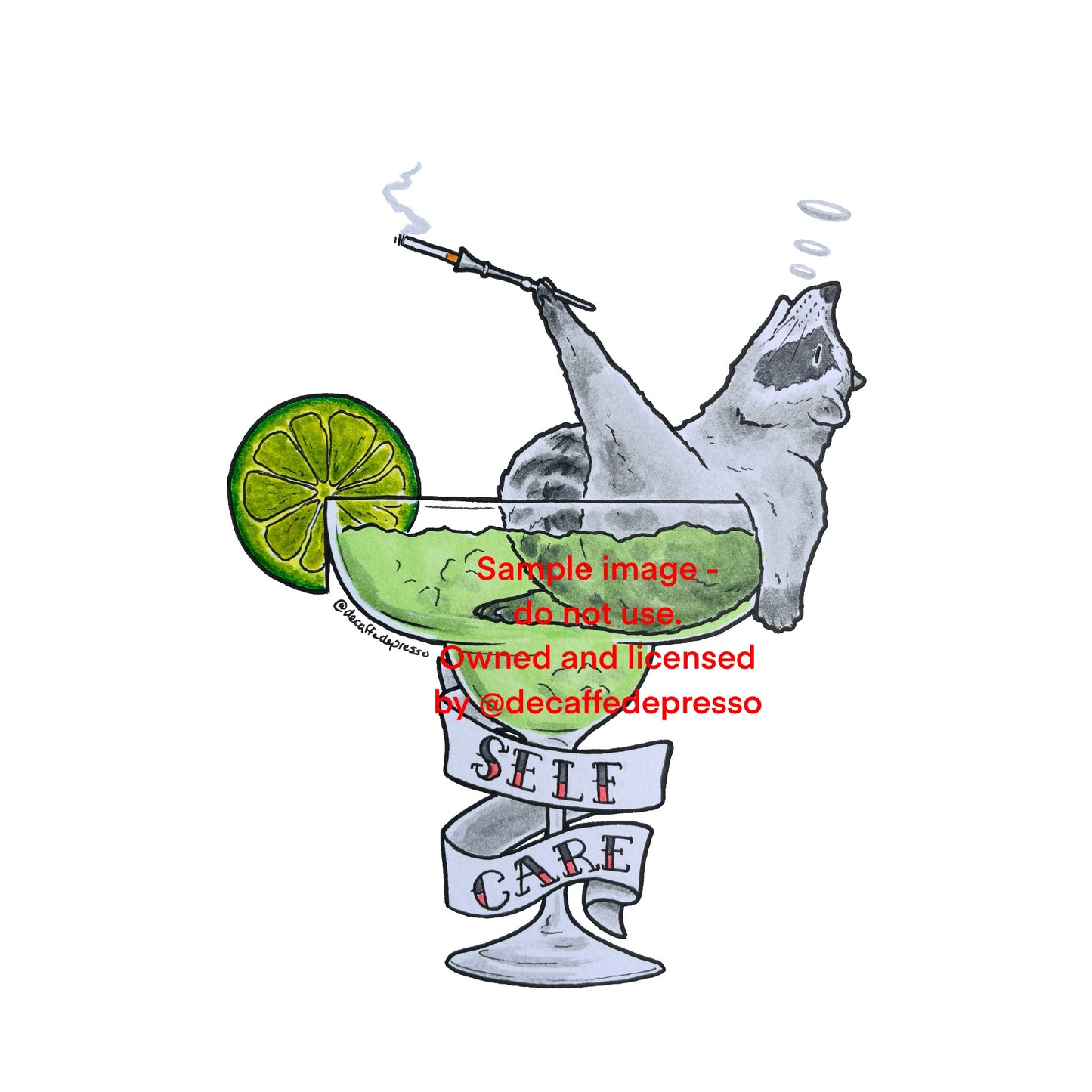 Margarita raccoon