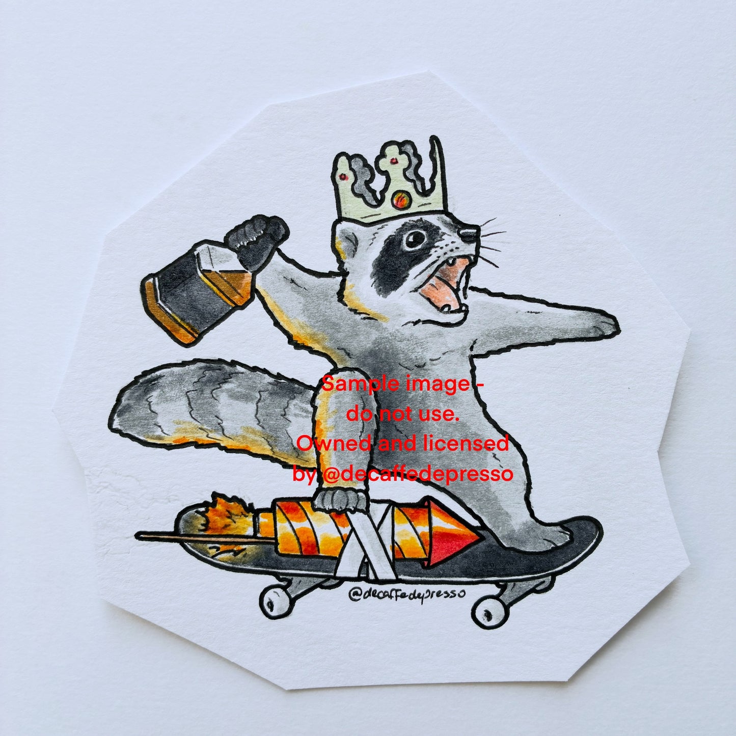 King Jack (firework skateboard)