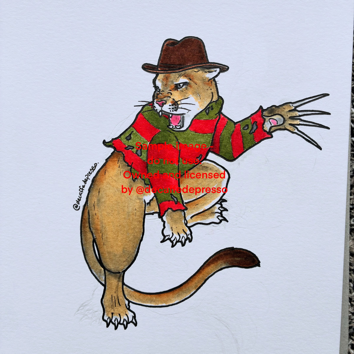 Freddy Cougar (Halloween)