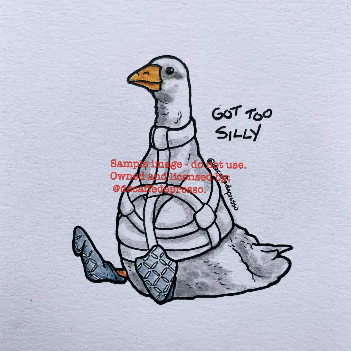 Too silly goose