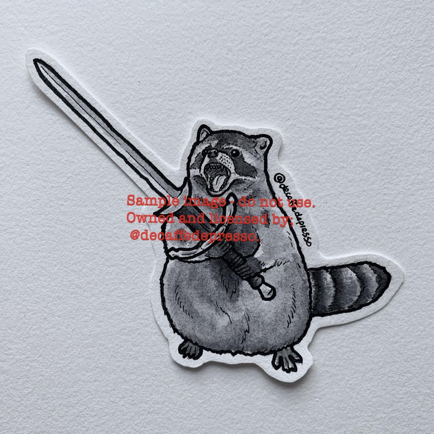 Weapon raccoon (Greatsword)