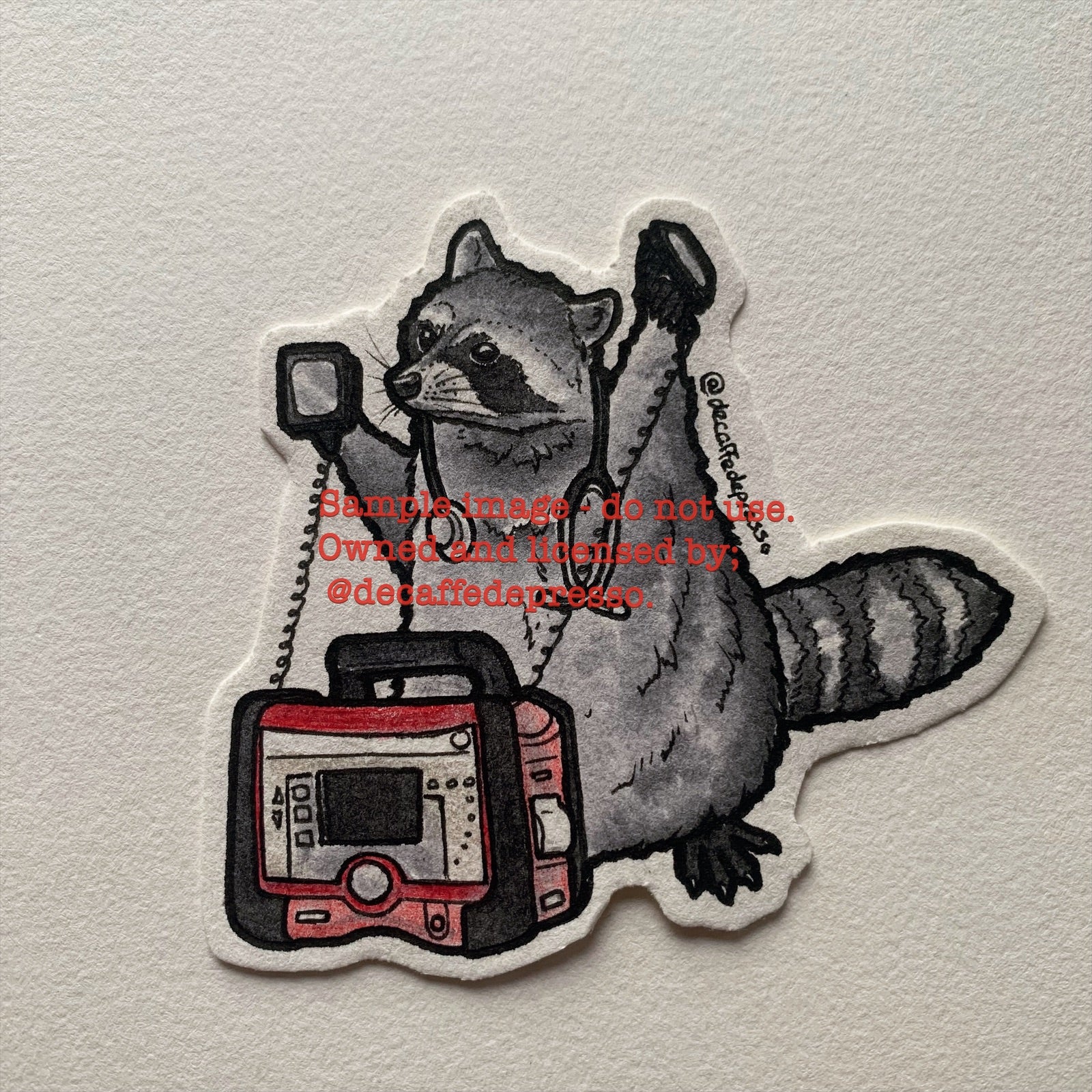 Medic raccoon 1 – Decaffedepresso