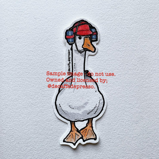 Silly goose beer hat