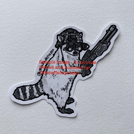 War raccoon (Spas-12)