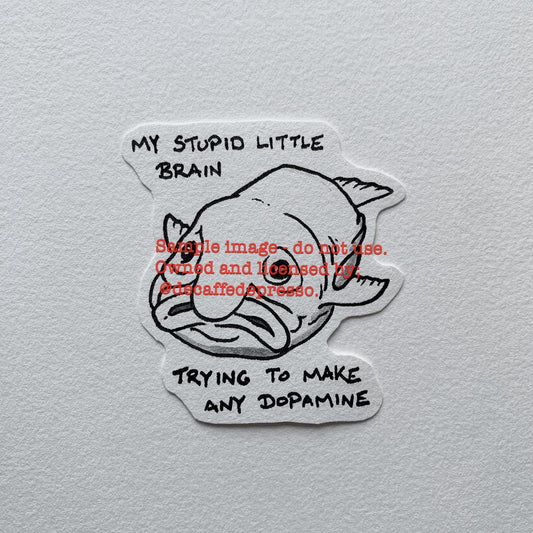 Spicy sadness blobfish