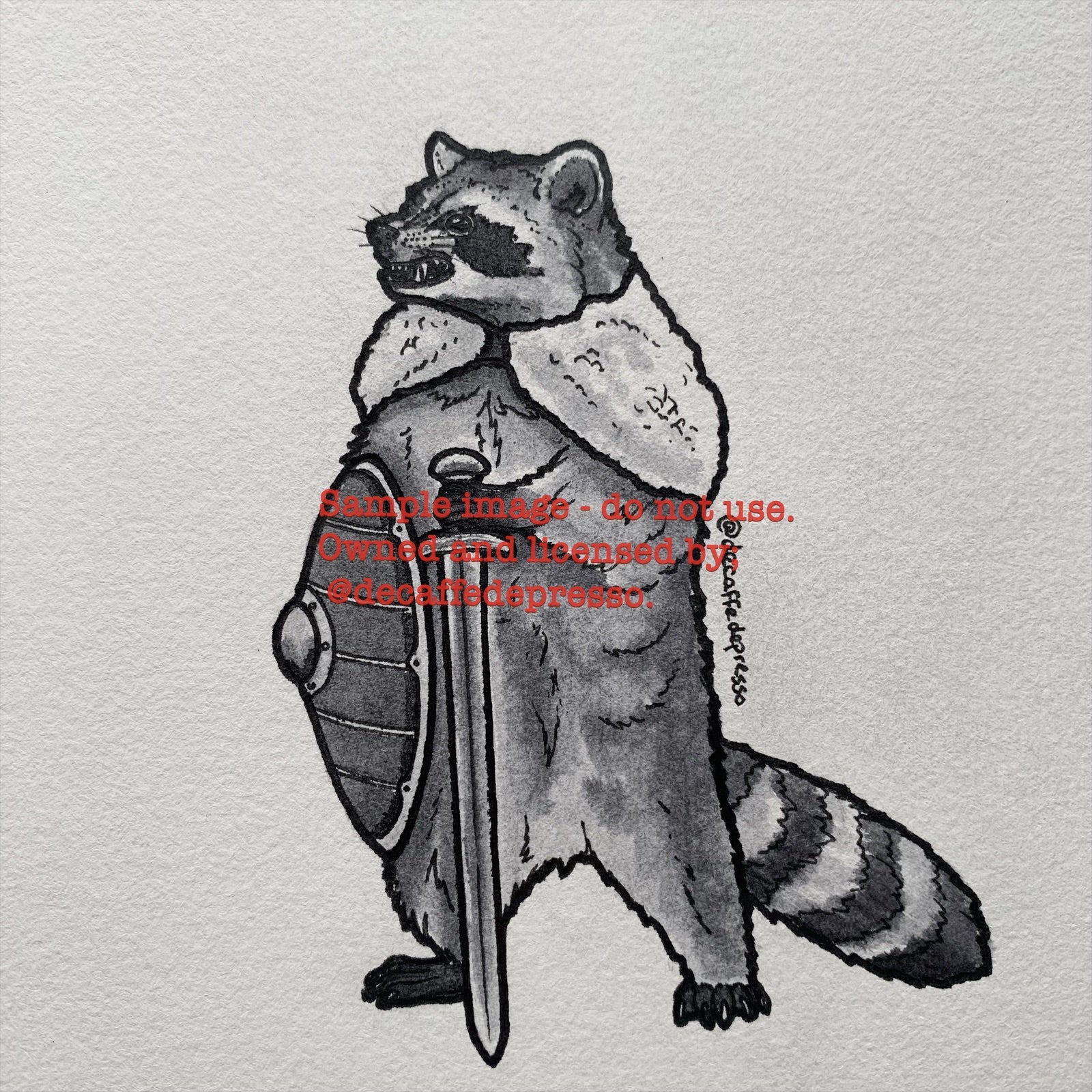 Armed and dangerous raccoons Decaffedepresso