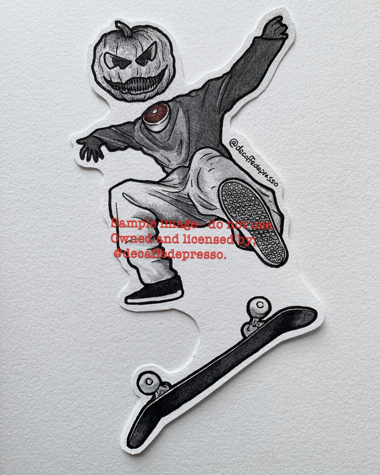 Creepy skater