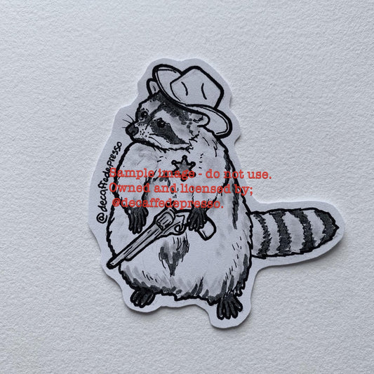 Cowboy raccoon 3